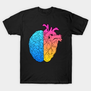 Heart and Mind - Harmony of Emotions and Intelligence T-Shirt